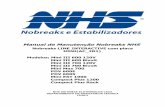 manual de manutenção nobreaks nhs line interactive - mini(ac_2r1)