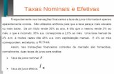 Exercicios Taxs Nominal Efetiva Equivalente 02-12-2013