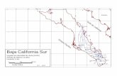 Isoyetas Baja California Sur