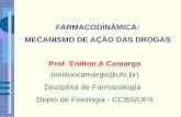2- FARMACODINÂMICA MECANISMO DE AÇÃO DAS DROGAS (1)