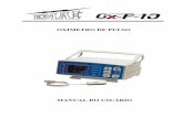 Manual do Usuário Oxímetro de Pulso OX-P-10