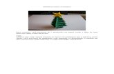 Arvore de Natal Em Origami