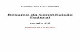 Resumo da Constituição Federal-Prof. Vitor Cruz