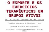 Aulas 8-9 - Esporte e Exercícios Terapêuticos em Grupos Ativos