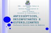 10 Antissépticos, Desinfetantes e Esterilizantes.ppt