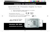 Aparelho de Pressão Digital G-Tech manual