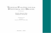Textos Políticos da História do Brasil - Vol. 2 - Império - Segundo Reinado (1840-1889)
