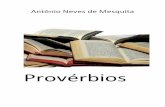 Estudo no Livro de Provérbios - Antônio Neves de Mesquita