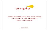 AMPLA-FORNECIMENTO DE ENERGIA ELETRICA EM TENSÃO SECUNDARIA