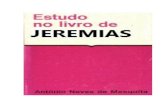 Estudo No Livro de Jeremias - Jeremias Antonio Mesquita