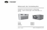 Trane - Manual de instalação TRAE e TRCE