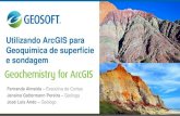 Utilizando ArcGIS Para Geoquimica de Superficie e Sondagem 2013