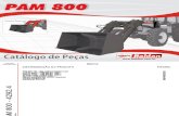 Catálogo de Peças PAM 800 MF 4292 4