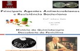 aula principais agentes antimicrobianos e resistência bacteriana