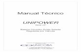 Manual Tcnico Bateria Unipower UP12xxx UP6xx e UP2xx Cili