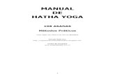 Manual de Hatha Yoga - 108 Ásanas - posturas básicas