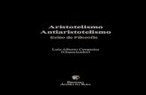 Aristotelismo E Antiaristotelismo Ensino de Filosofia Luiz Alberto Cerqueira