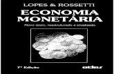 João do Carmo Lopes & José Paschoal Rossetti - Economia Monetária (1998)