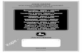 John Deere JS63V Gressklipper Operator's Manual