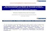 Silvério Conceição - PPT para defesa de Tese de Doutoramento