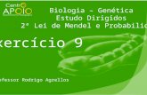 - Biologia - Exercícios Resolvidos Segunda Lei de Mendel ( 9 )