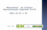 Apresentação CEUs situação municípios ES e RJ em junho 2015.