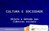 Cultura e sociedade