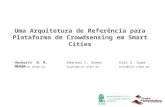 Arquitetura de referência pra plataforma de Crowdsensing em Smart Cities