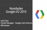 Novidades do Google IO 2015
