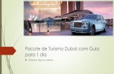 Pacote de turismo Dubai com Guia