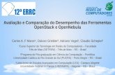 Avaliação e Comparação do Desempenho das Ferramentas OpenStack e OpenNebula