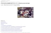 Pensamento e Linguagem -Lev s. Vygotsky