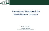 Panorama Nacional da Mobilidade Urbana