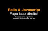 TDC 2015 - Rails e Javascript: faça isso direito