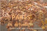 L'automne à paris