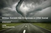 O Futuro do CRM e as mídias sociais - L3CRM