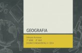 As fontes e as formas de energia - GEOGRAFIA