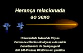 HERANÇA RELACIONADA AO SEXO-GENÉTICA BÁSICA