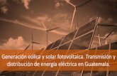 Energia Solar y Eólico Transmision y Distribucion Energia