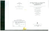 Radcliffe-Brown, Estrutura e Função Na Sociedade Primitiva