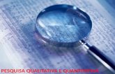 pesquisa quantitativa e qualitativa
