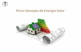 Micro Geração de Energia