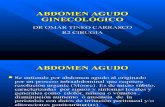 Abdomen Agudo Ginecológico-Del Dr. Tineo