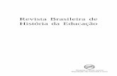 Revista Brasileira de História Da Educação.