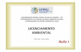 Licenciamento Ambiental AULA 1-1