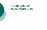 Técnicas de Merchandising