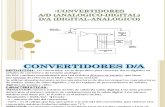 Convertidores D/A y A/D (Analógico- Digital)