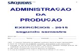 Producao - Lista de Exercicio 2015 - Prof. Celio