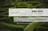 Crescimento e Regulação Do Metabolismo Microbiano