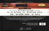 Coleção Para Passar Em Concursos Jurídicos Vol. 02 - Civil, Proc. Civil e Empresarial - Elpídio Donizetti